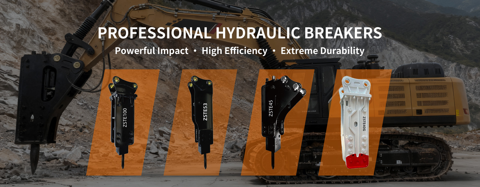 Hydraulic Breaker Product Display